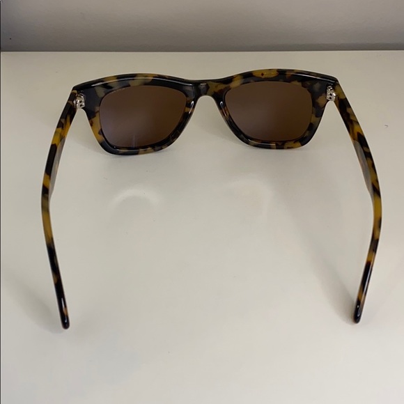 Komono Allen Tortoise Demi New Sunglasses brown tan wayfarer - Picture 11 of 16